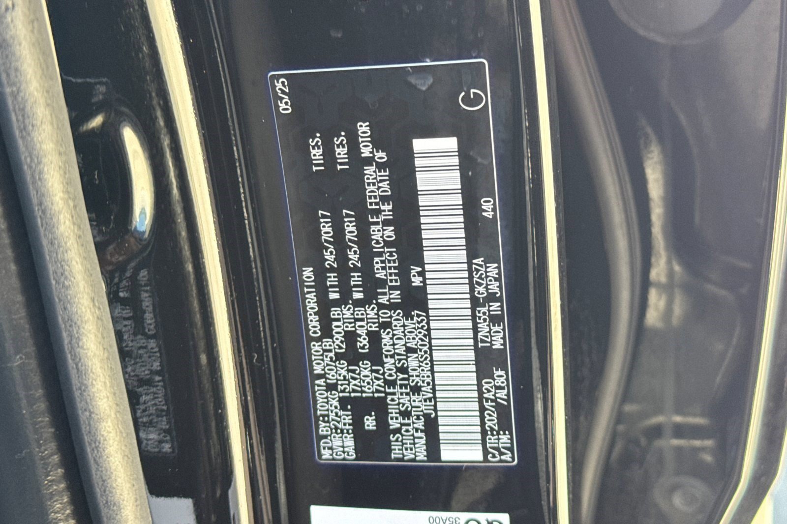 Certified 2025 Toyota 4Runner SR5 AWD/4WD image 20