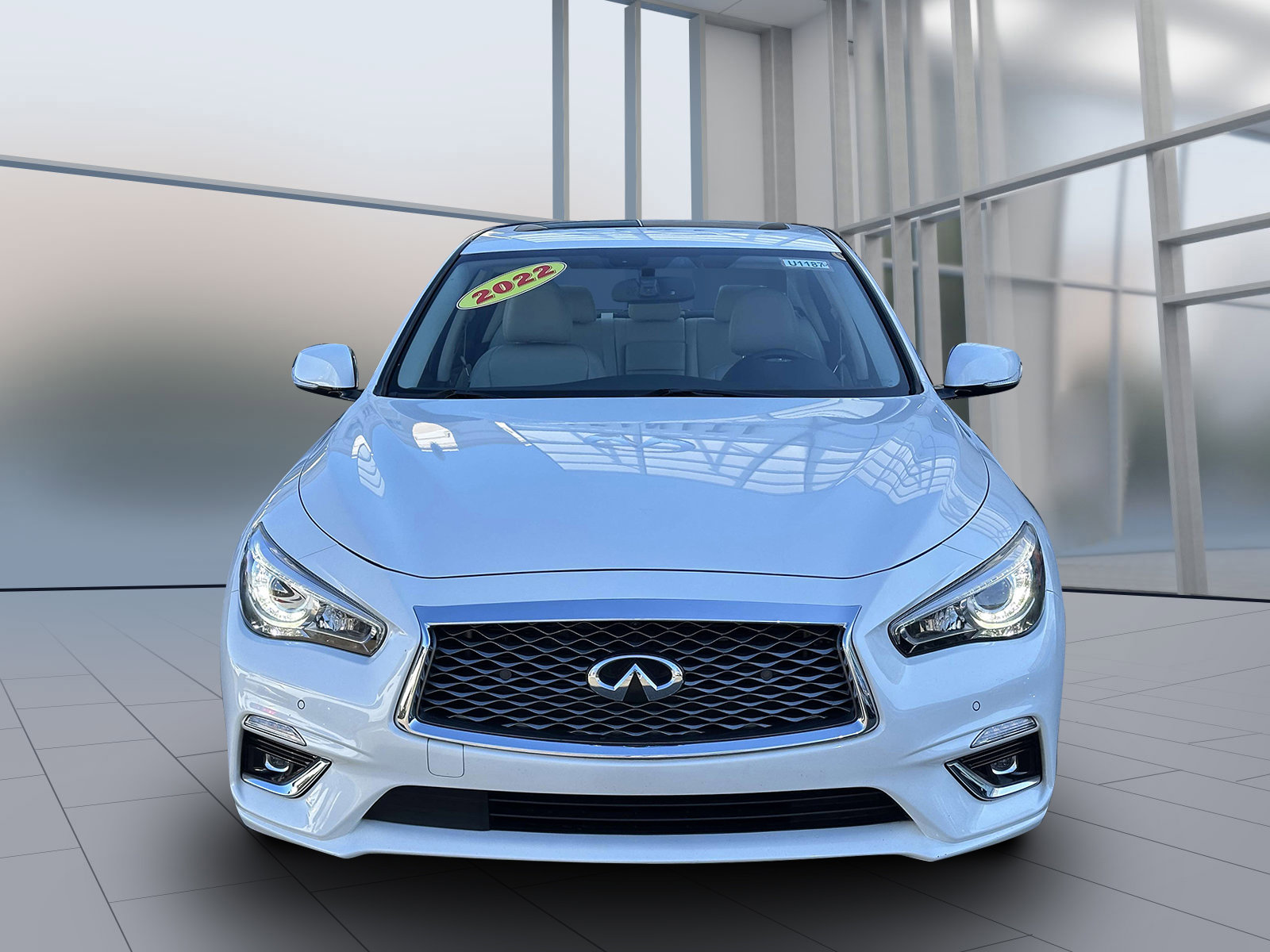 Used 2022 INFINITI Q50 Luxe w/ Cargo Package image 2