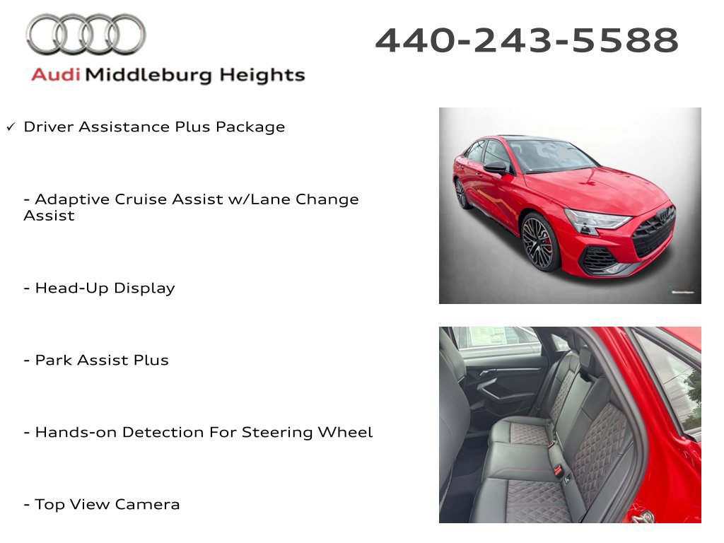 New 2026 Audi S3 Premium AWD/4WD image 6