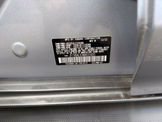 Used 2022 Subaru WRX Limited AWD/4WD image 18