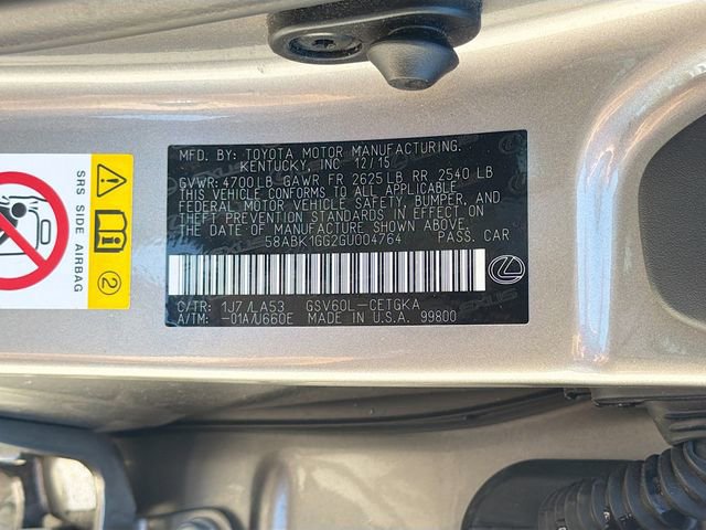 Used 2016 Lexus ES 350 w/ Premium Package w/Wood Trim image 41