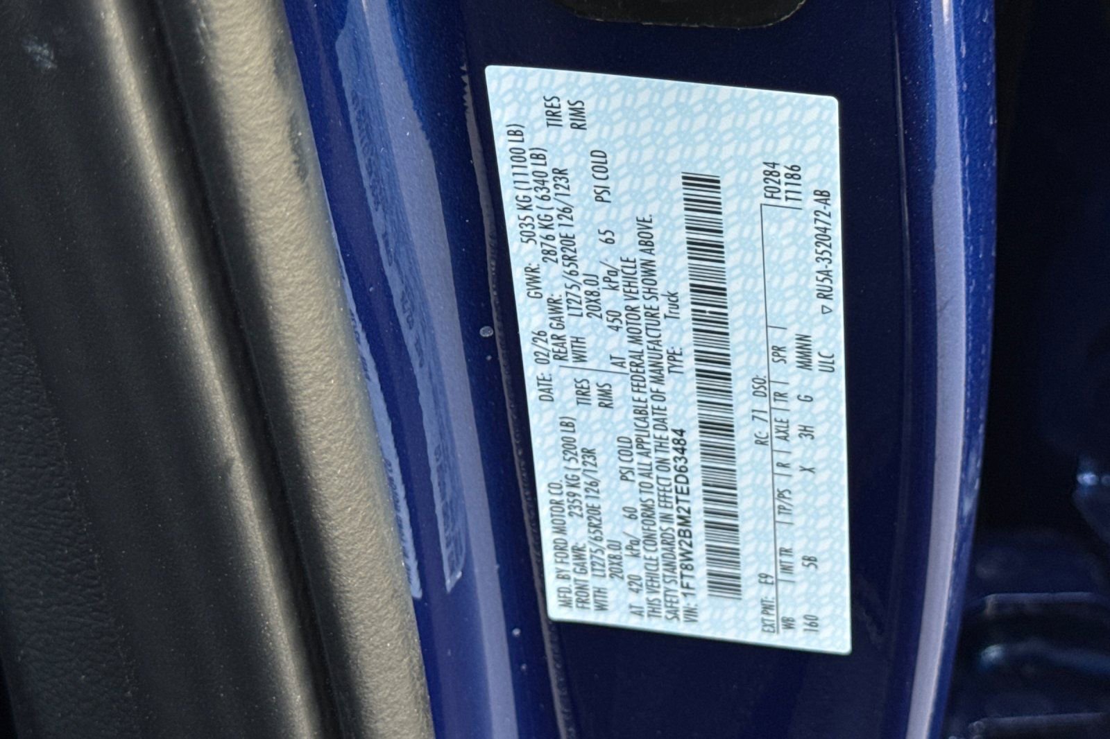 New 2026 Ford F250 Lariat w/ Black Appearance Package image 26