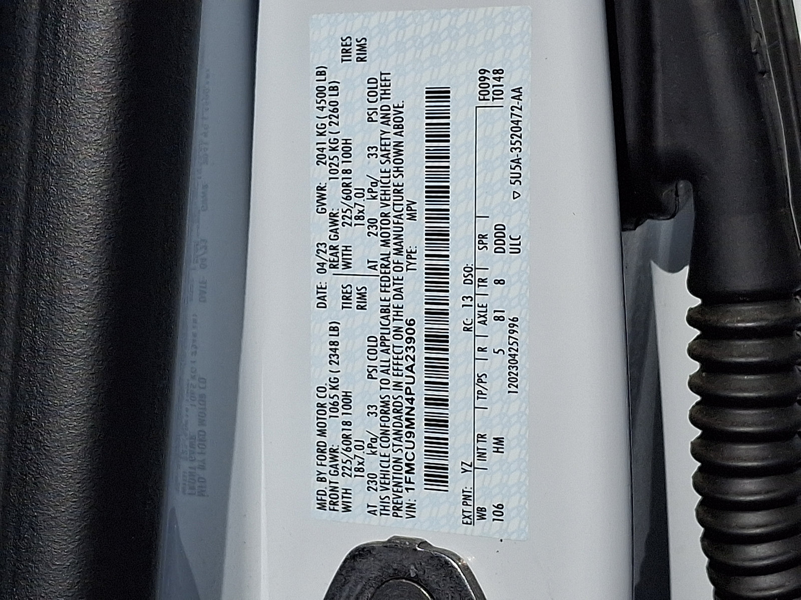 Used 2023 Ford Escape ST-Line w/ Tech Pack #1 AWD/4WD image 31