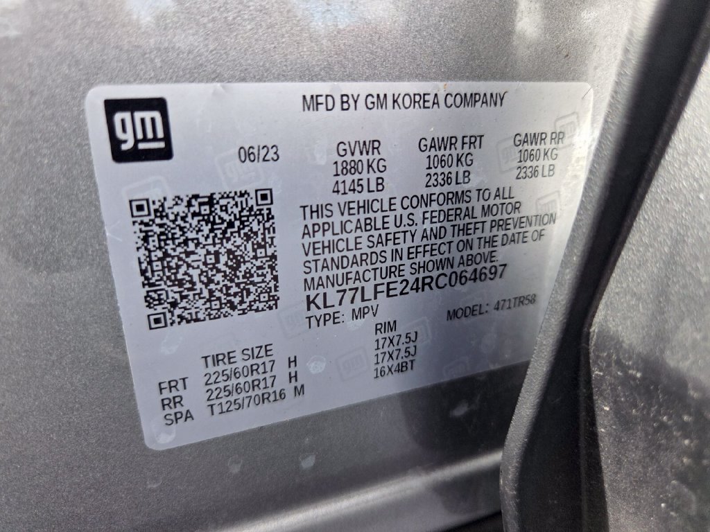 Certified 2024 Chevrolet Trax LS w/ LS Convenience Package FWD image 21