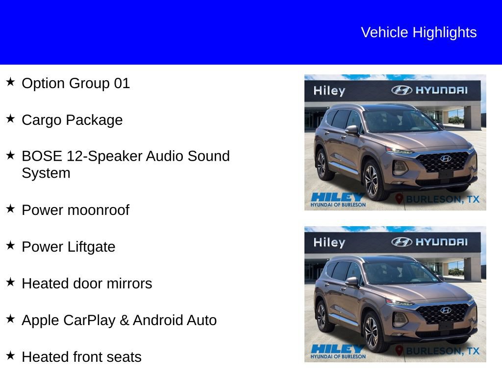 Used 2020 Hyundai Santa Fe SEL w/ Cargo Package FWD image 11