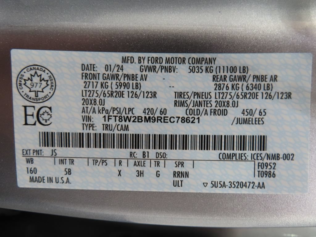 Used 2024 Ford F250 Lariat w/ Lariat Ultimate Package AWD/4WD image 85