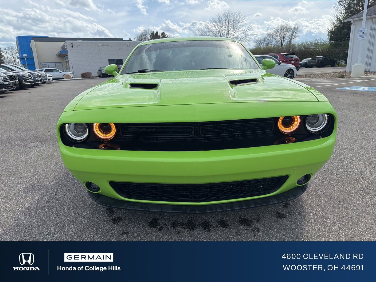 Used 2023 Dodge Challenger SXT w/ Blacktop Package RWD image 2