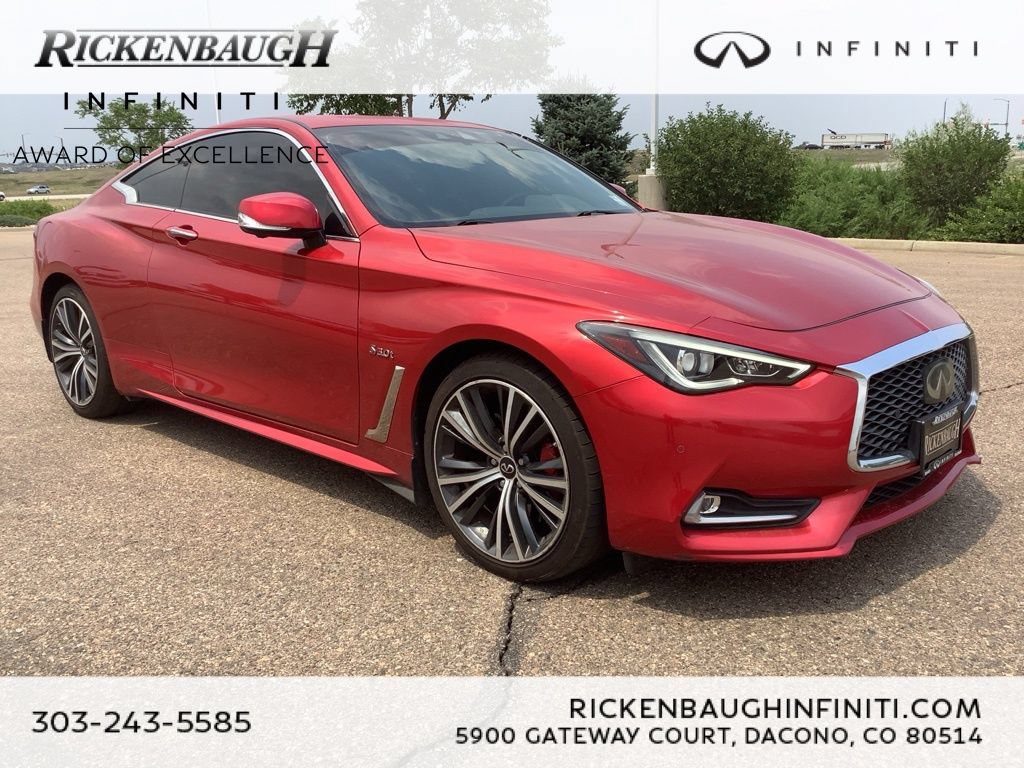 Used 2017 INFINITI Q60 Red Sport 400 AWD/4WD image 1