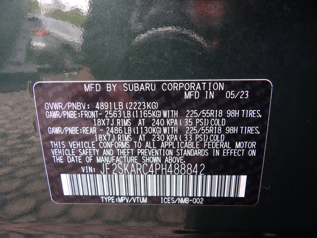 Used 2023 Subaru Forester Touring w/ Popular Package #3 AWD/4WD image 35