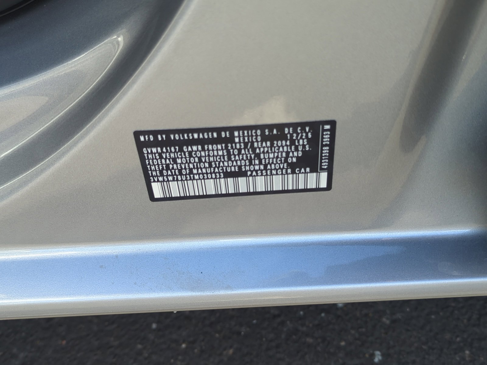 New 2026 Volkswagen Jetta S image 24