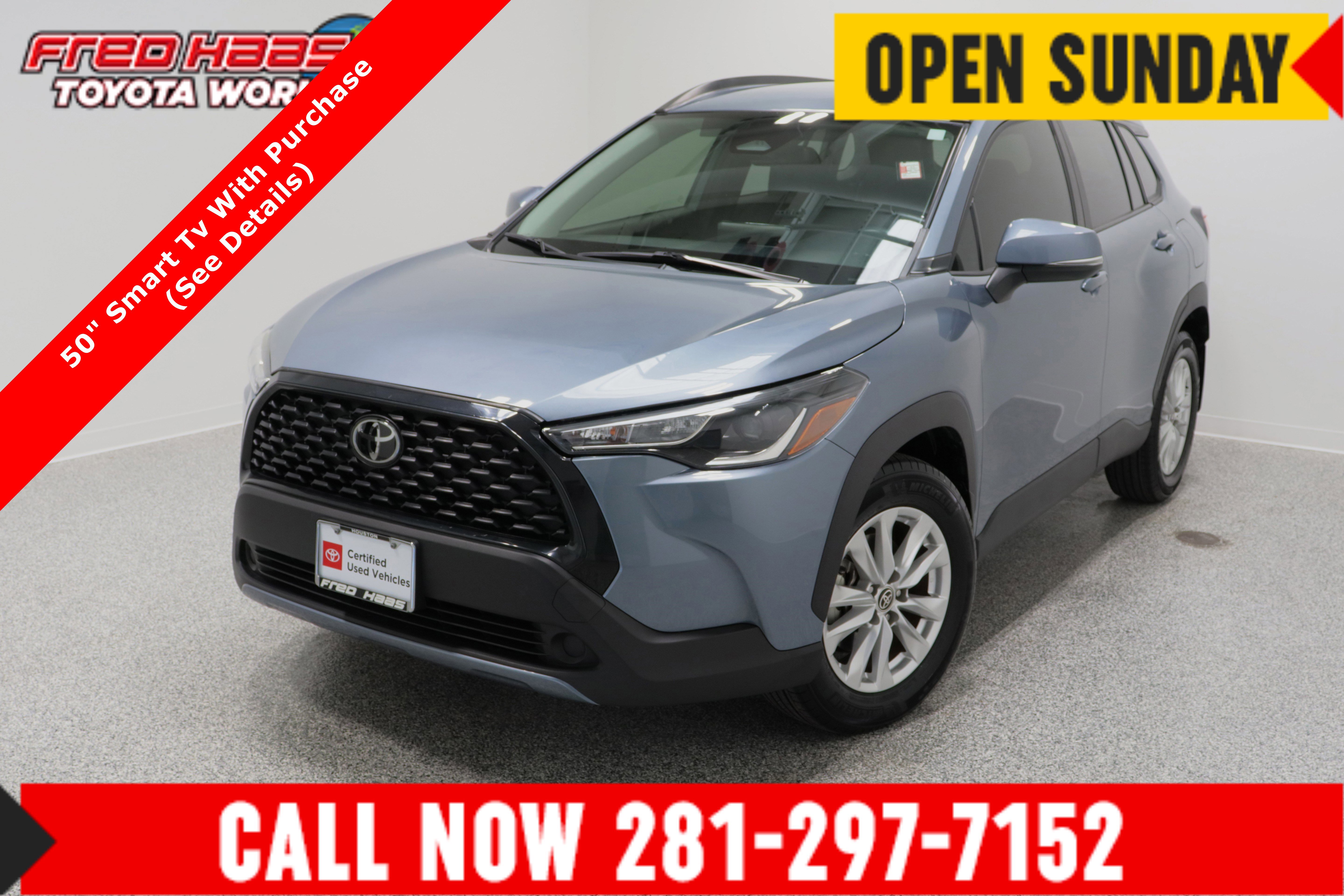 Certified 2023 Toyota Corolla Cross LE