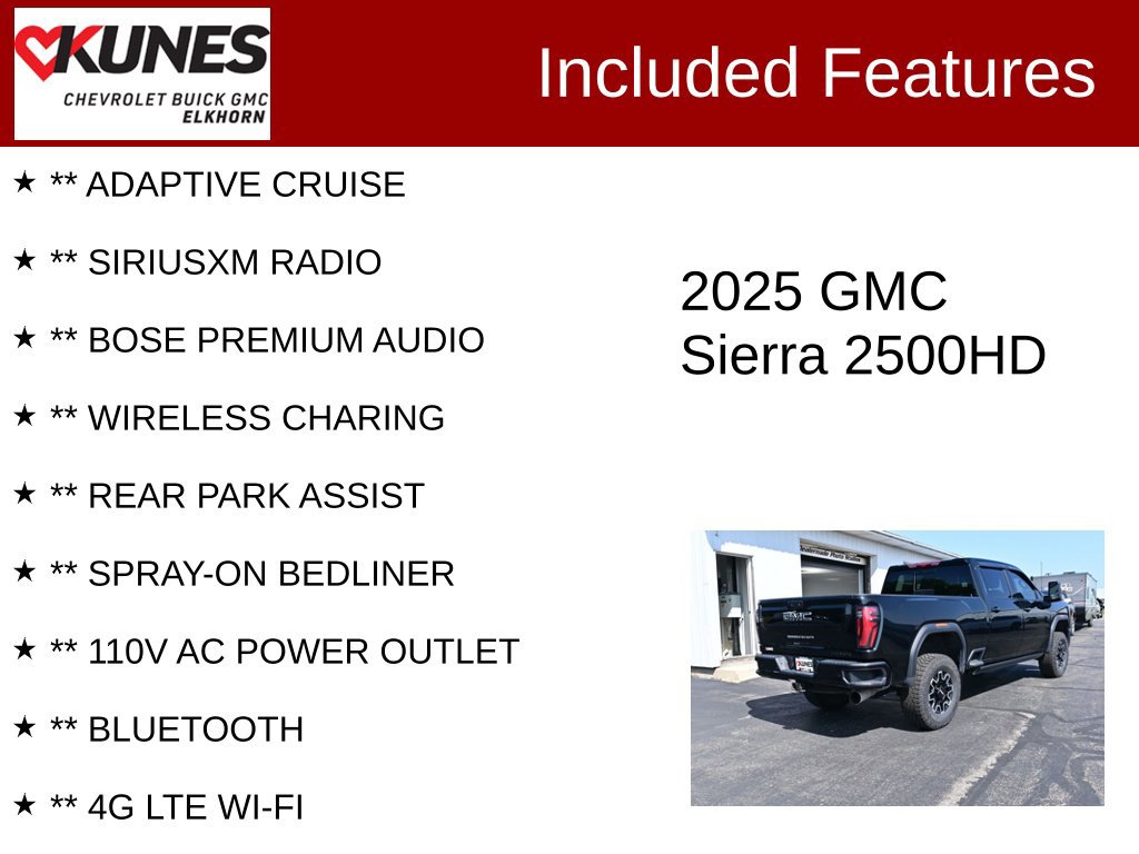 Used 2025 GMC Sierra 2500 AT4X AWD/4WD image 3