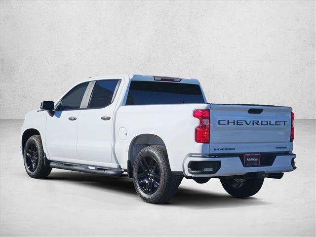 Certified 2025 Chevrolet Silverado 1500 Custom w/ Turbomax Blackout Package RWD image 6