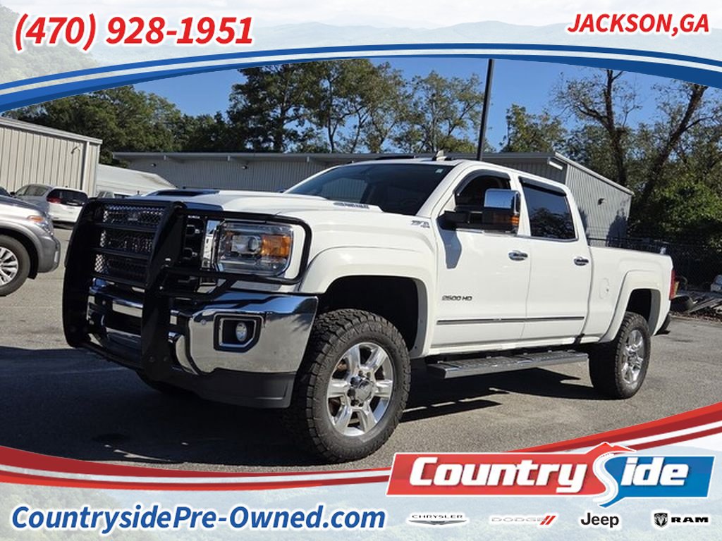 Used 2017 GMC Sierra 2500 SLT w/ Duramax Plus Package AWD/4WD image 1