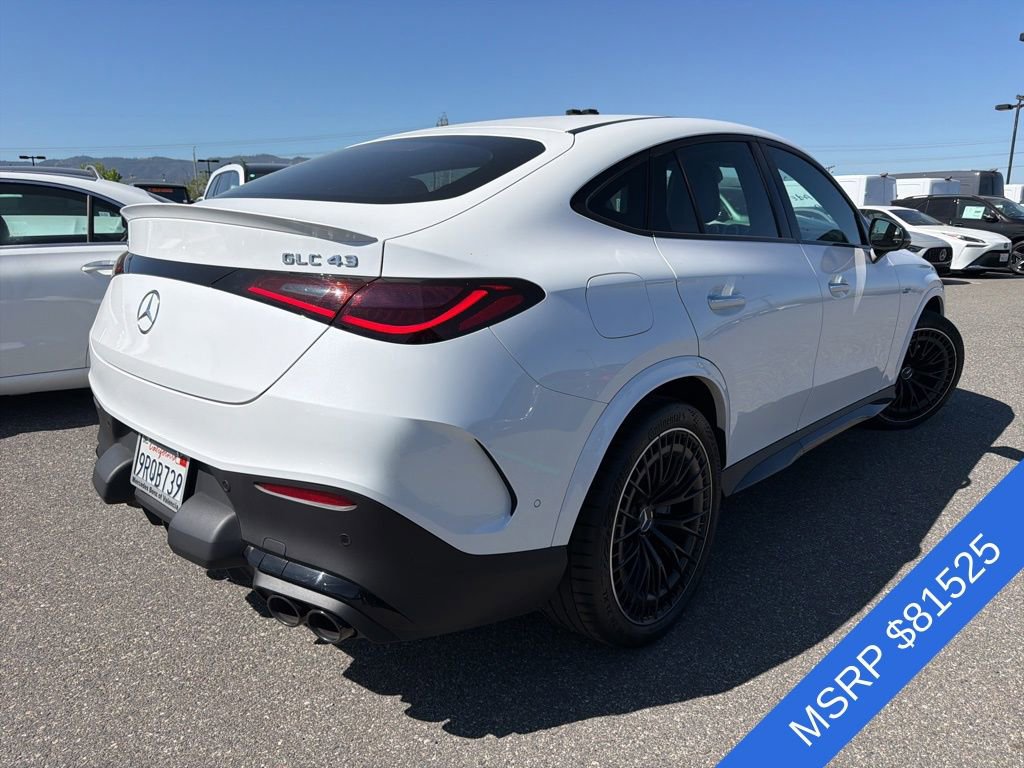 Used 2025 Mercedes-Benz GLC 43 AMG 4MATIC Coupe image 4