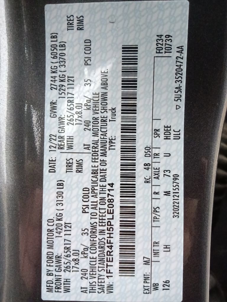 Used 2023 Ford Ranger XLT w/ Equipment Group 301A Mid image 35