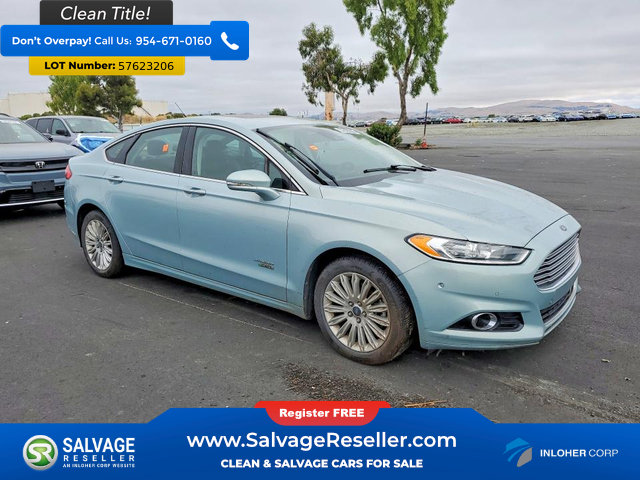 Used 2014 Ford Fusion Energi Titanium w/ Driver Assist Package FWD image 5