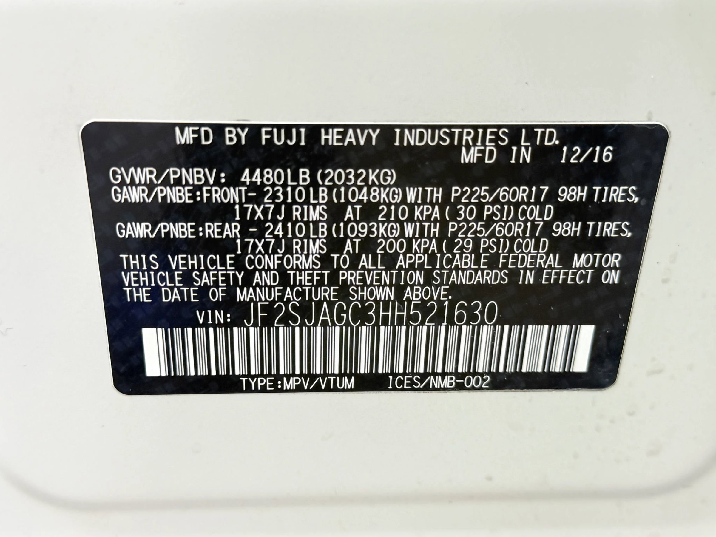 Used 2017 Subaru Forester 2.5i Premium image 38