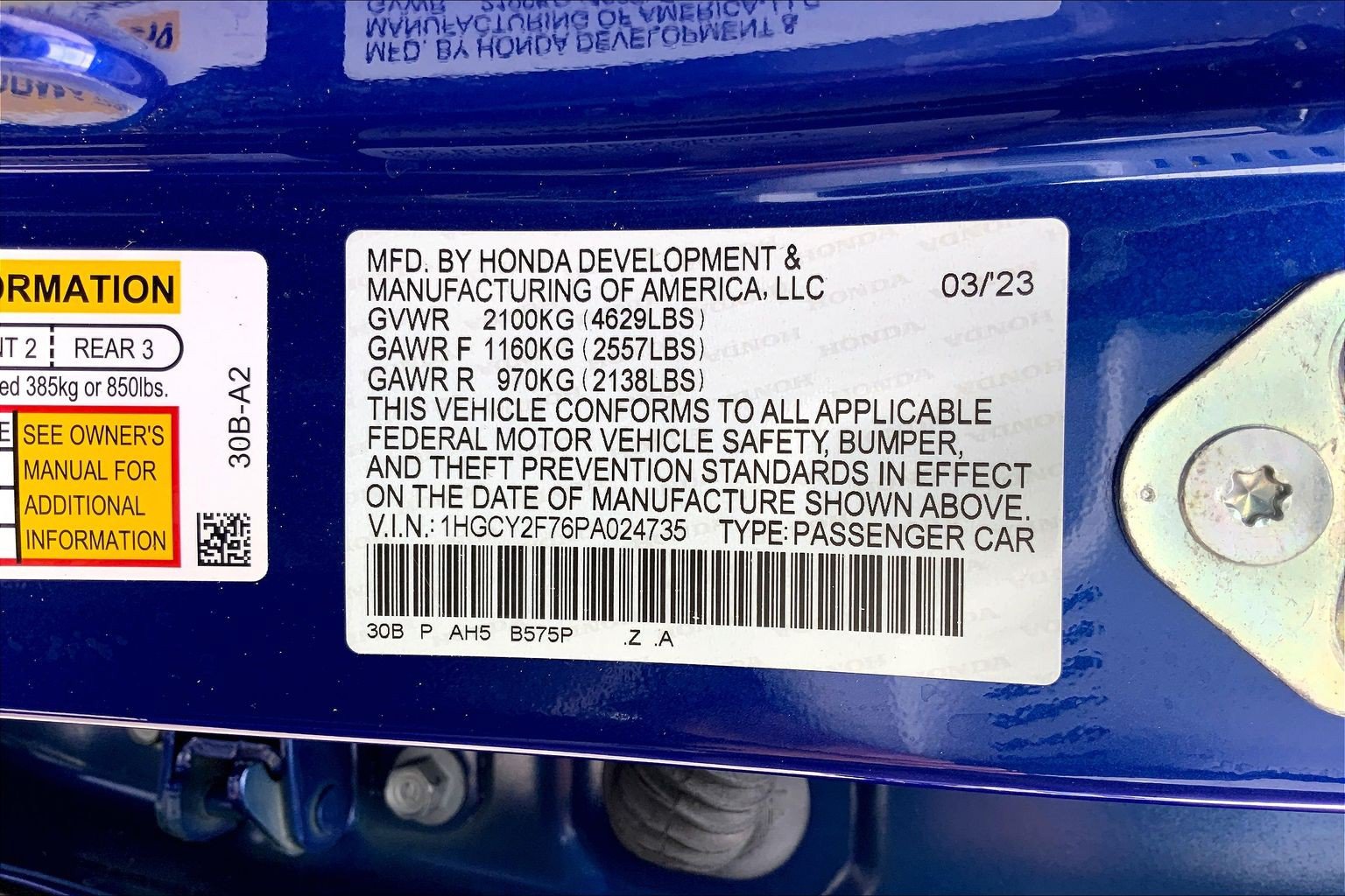 Used 2023 Honda Accord Sport image 37