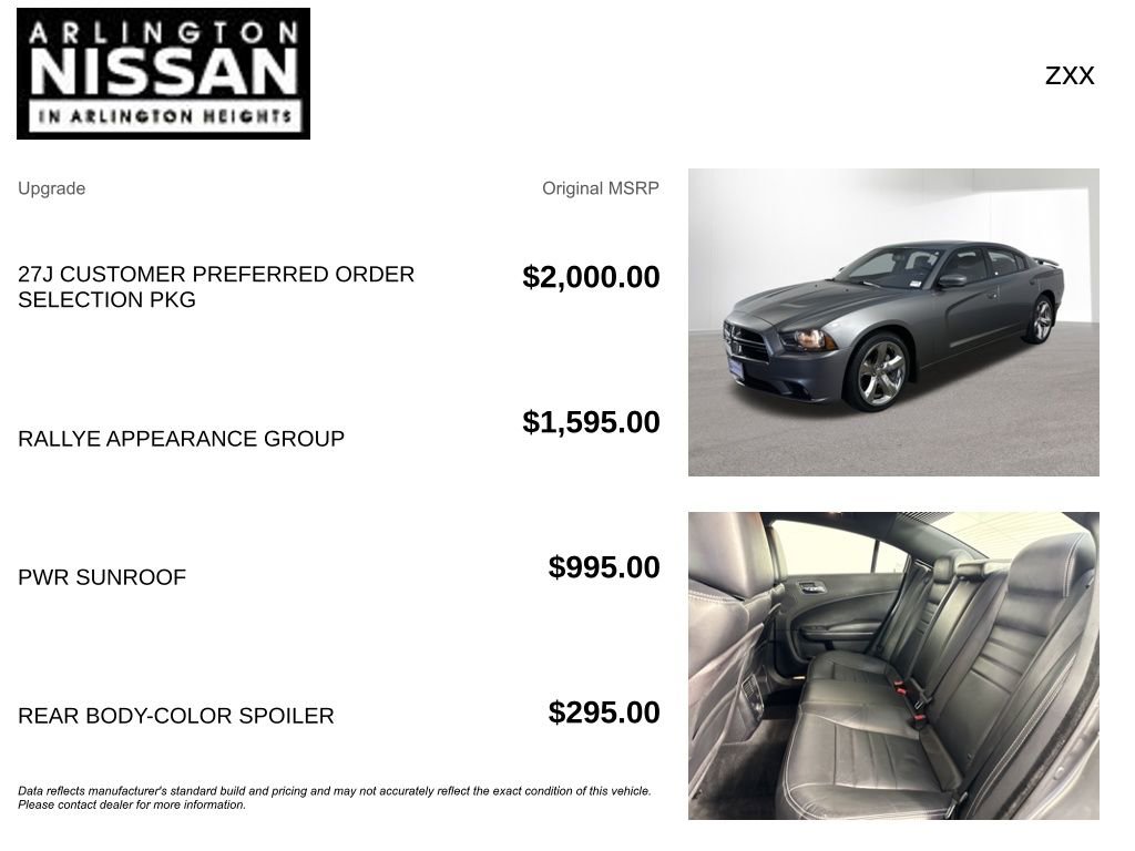 Used 2012 Dodge Charger SXT Plus image 4