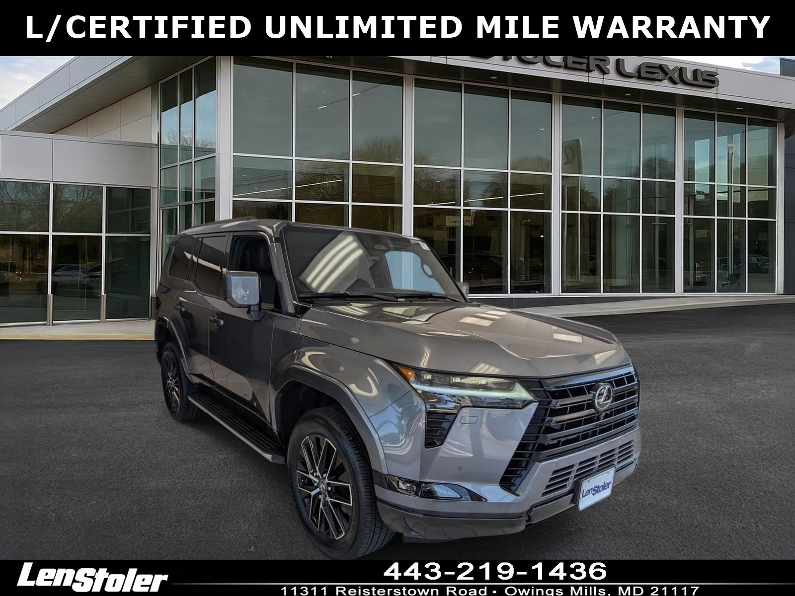 Certified 2025 Lexus GX 550 w/ Accessory Package (2T)