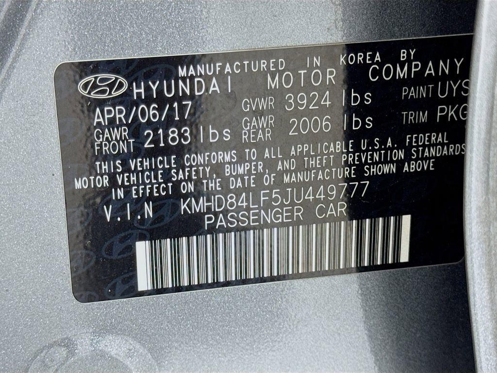 Used 2018 Hyundai Elantra SEL FWD image 30