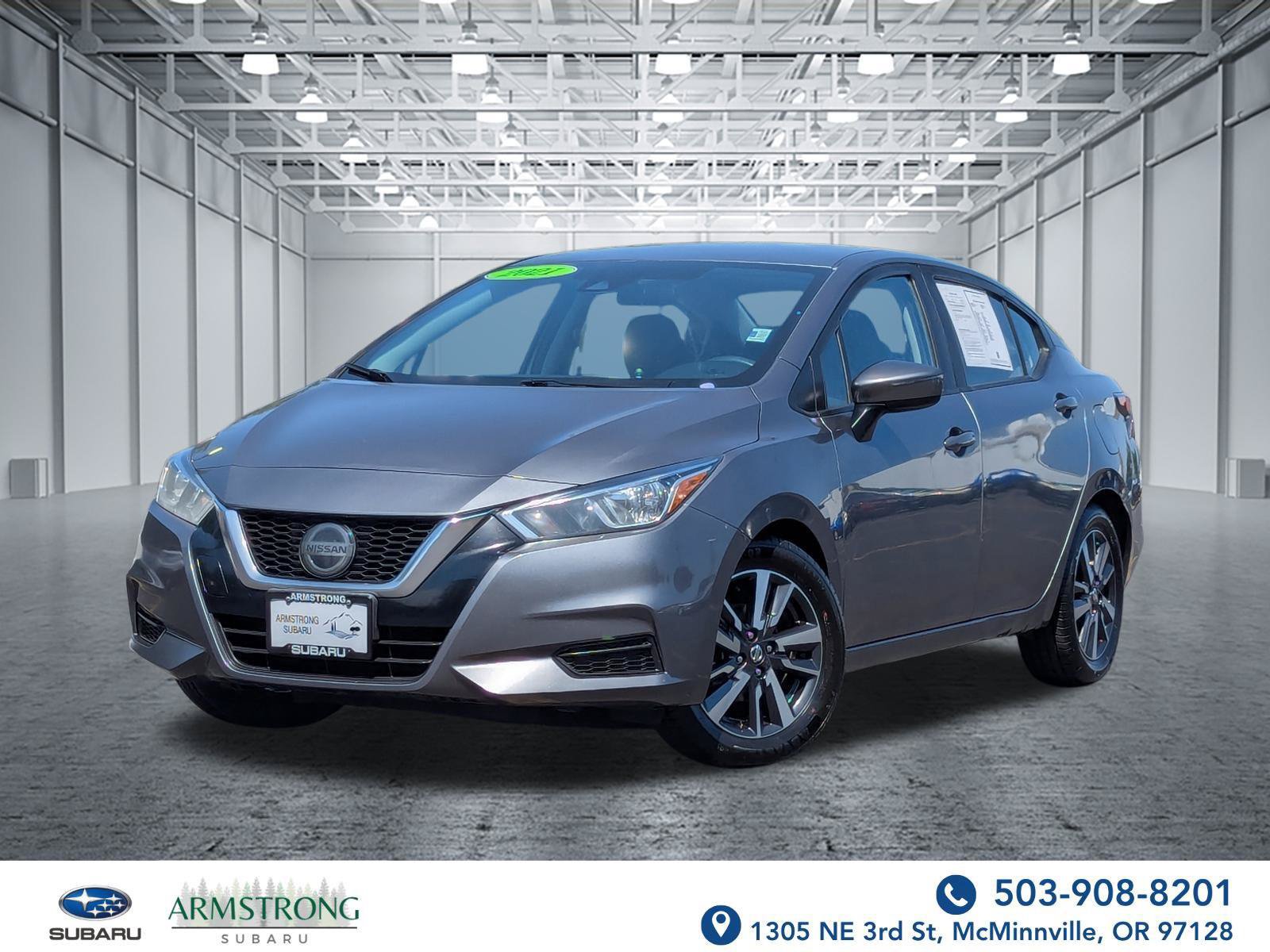 Used 2021 Nissan Versa SV FWD image 1