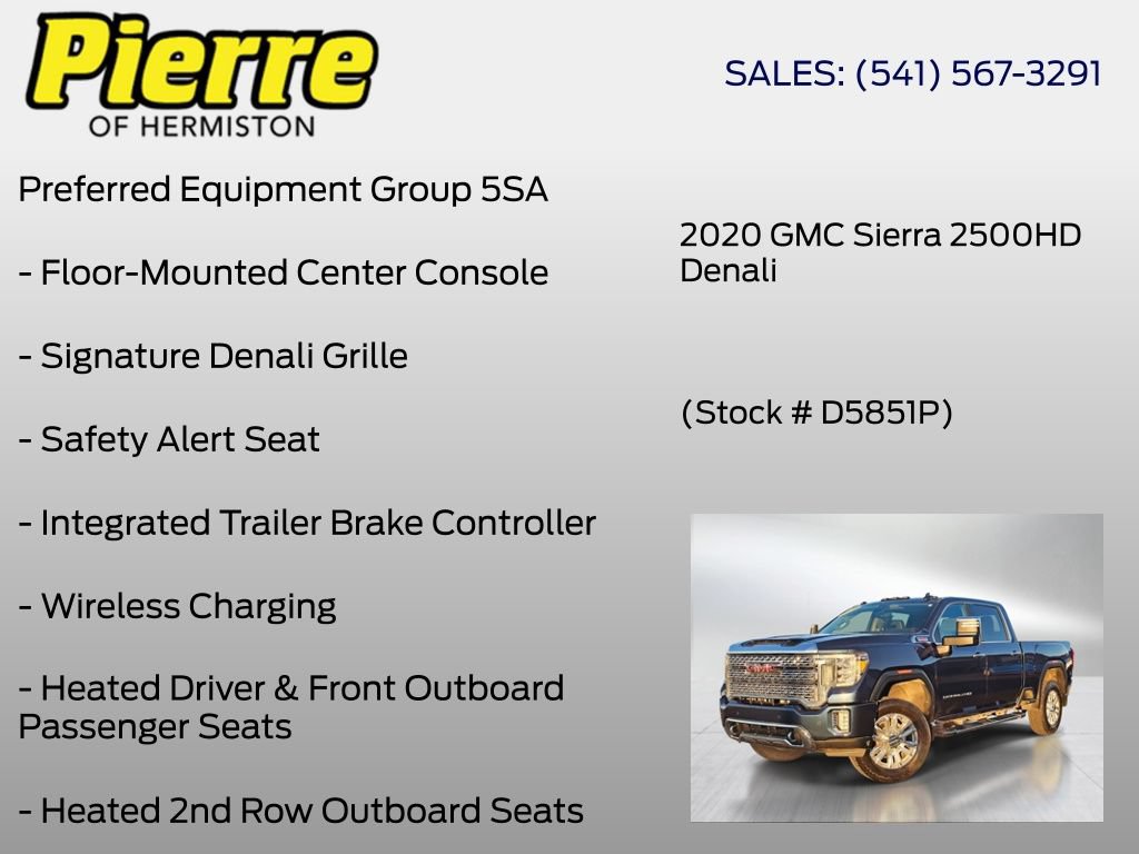 Used 2020 GMC Sierra 2500 Denali w/ Denali Ultimate Package AWD/4WD image 18