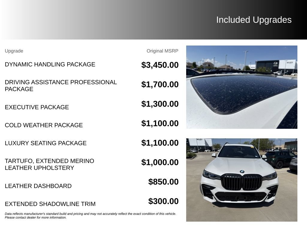 Used 2022 BMW X7 M50i w/ Dynamic Handling Package AWD/4WD image 5