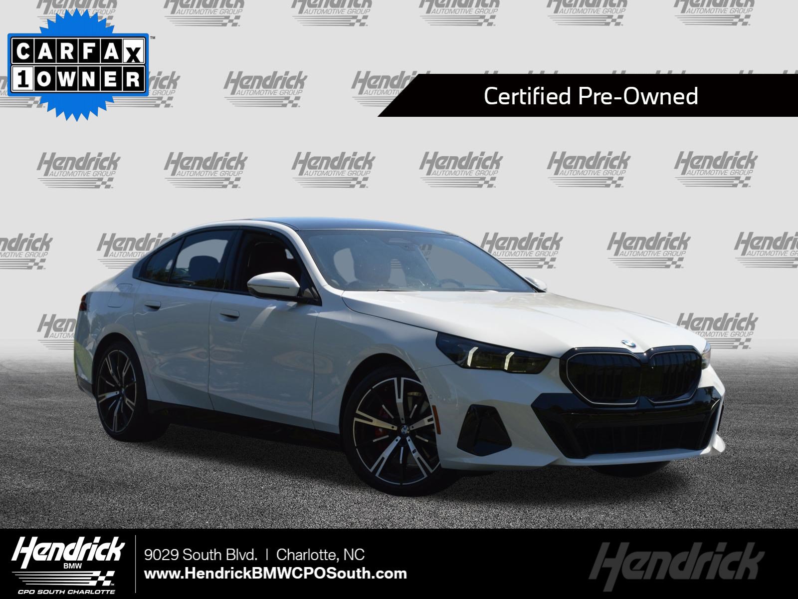Certified 2026 BMW 530i xDrive w/ M Sport Package AWD/4WD image 1