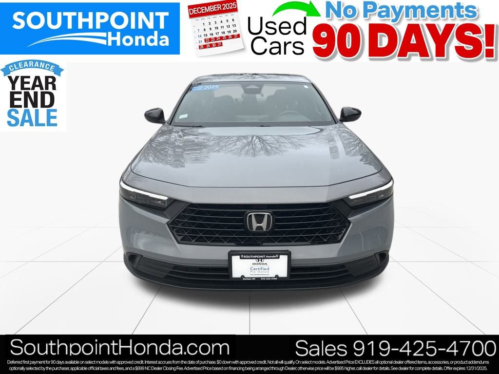 Certified 2025 Honda Accord Sport image 2