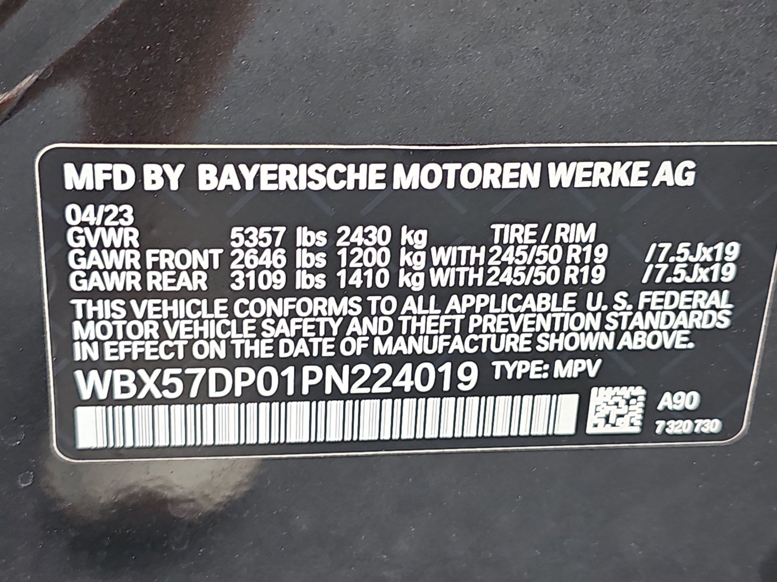 Used 2023 BMW X3 xDrive30i w/ Convenience Package w/ZPA AWD/4WD image 36