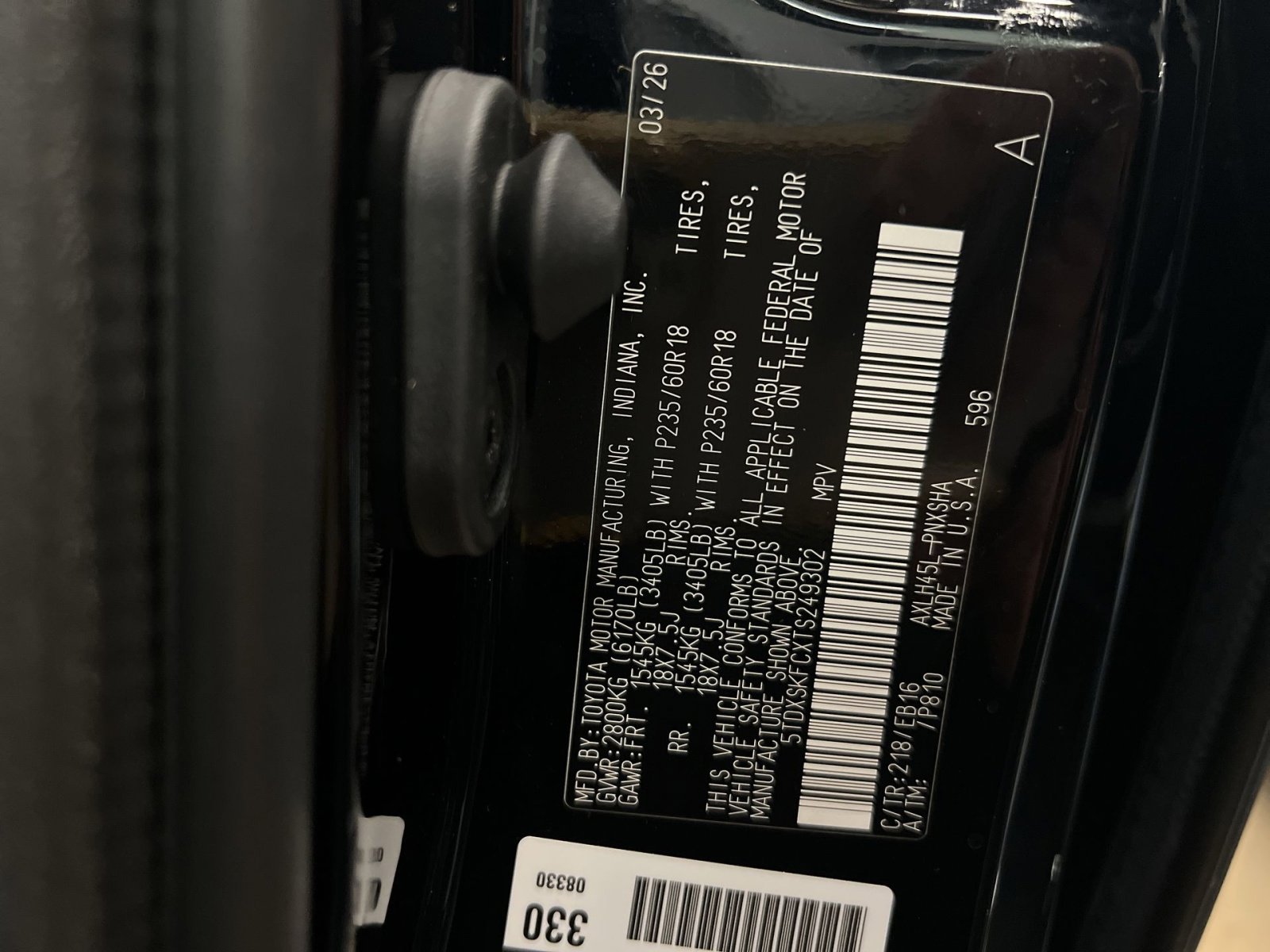 Used 2026 Toyota Sienna XSE image 26