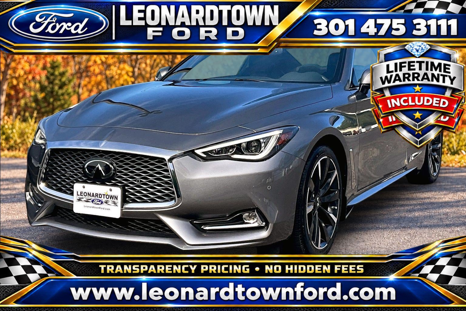 Used 2022 INFINITI Q60 3.0t Luxe w/ Cargo Package