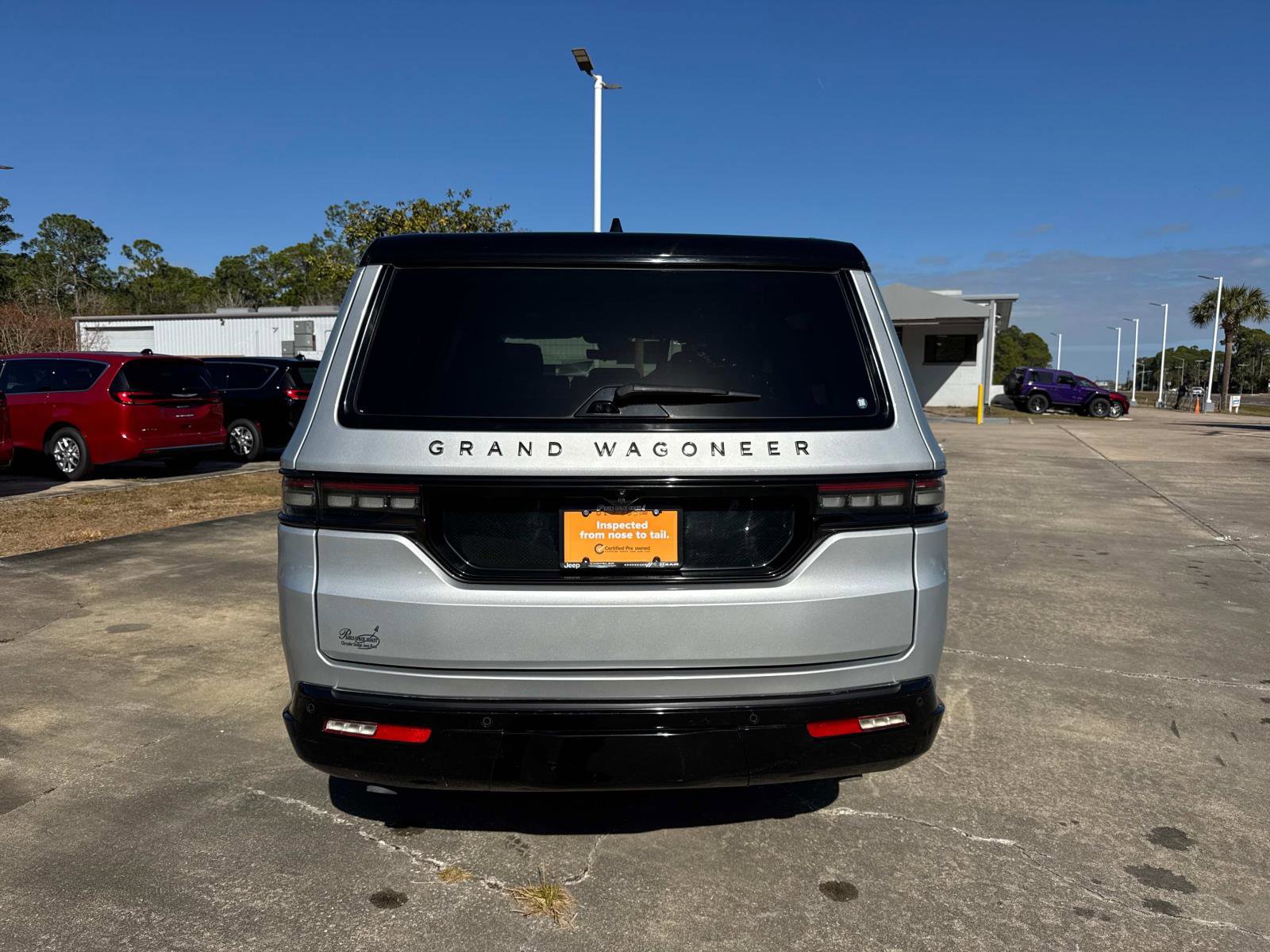 Certified 2024 Jeep Grand Wagoneer L Series II w/ Quick Order Packagew 28T image 4