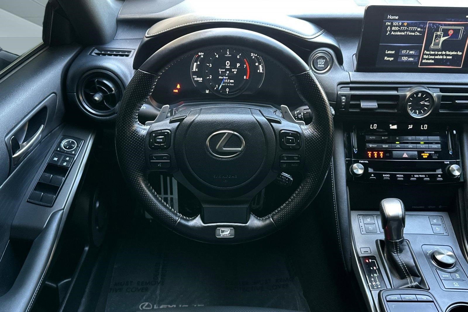 Certified 2023 Lexus IS 350 F Sport w/ Accessory Package RWD image 28