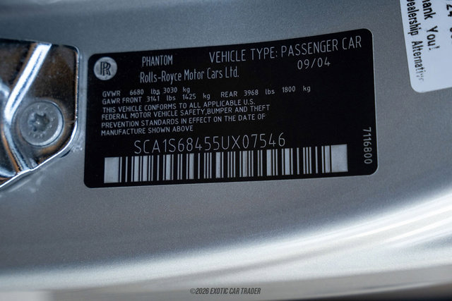 Used 2005 Rolls-Royce Phantom Sedan RWD image 58