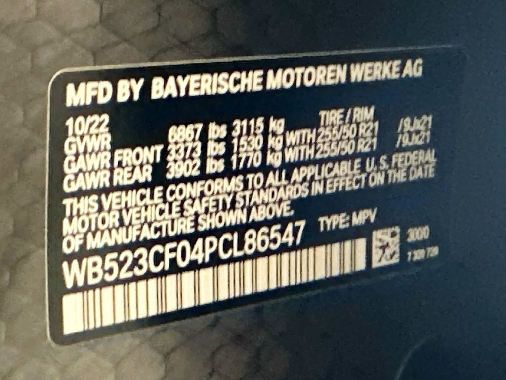 Certified 2023 BMW iX xDrive50 w/ Sport Package AWD/4WD image 32