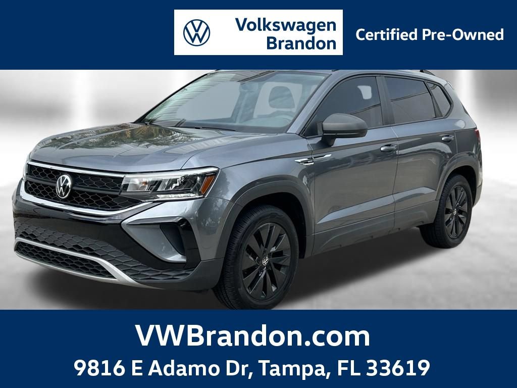 Certified 2022 Volkswagen Taos S AWD/4WD image 1