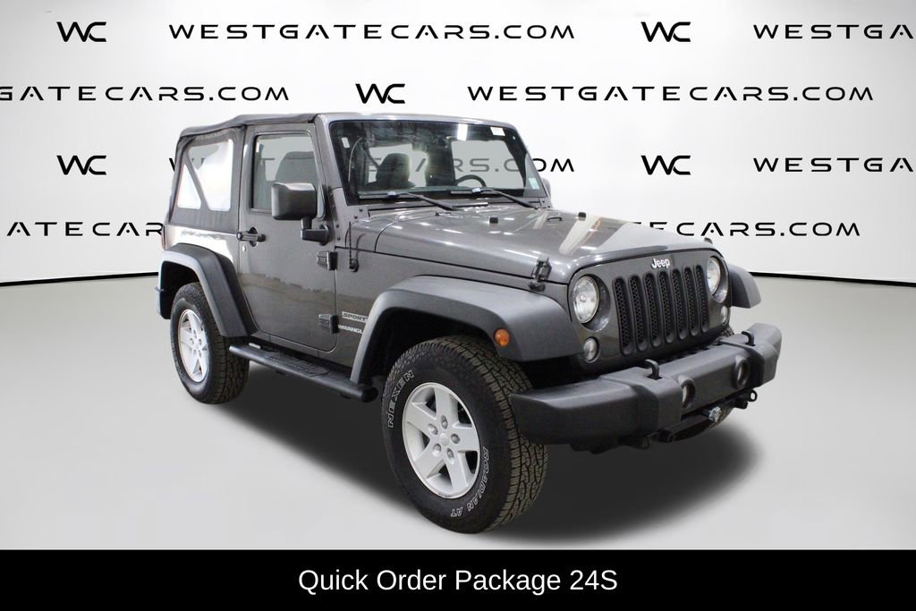 Used 2016 Jeep Wrangler Sport w/ Quick Order Package 24S video 2