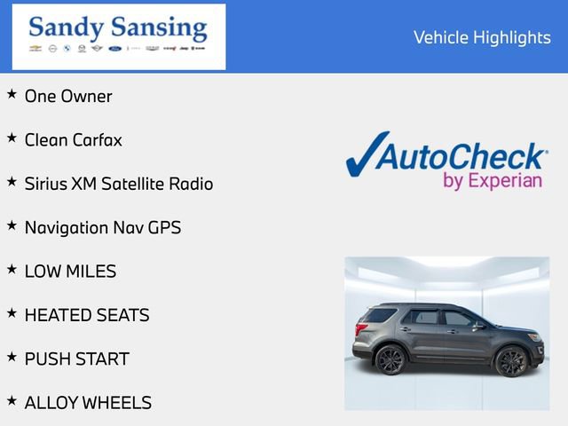 Used 2017 Ford Explorer XLT w/ Equipment Group 202A image 7