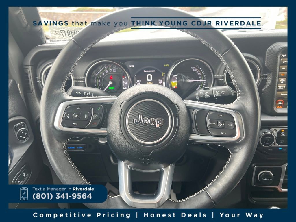 Used 2023 Jeep Wrangler Unlimited Sahara w/ Cold Weather Group image 14