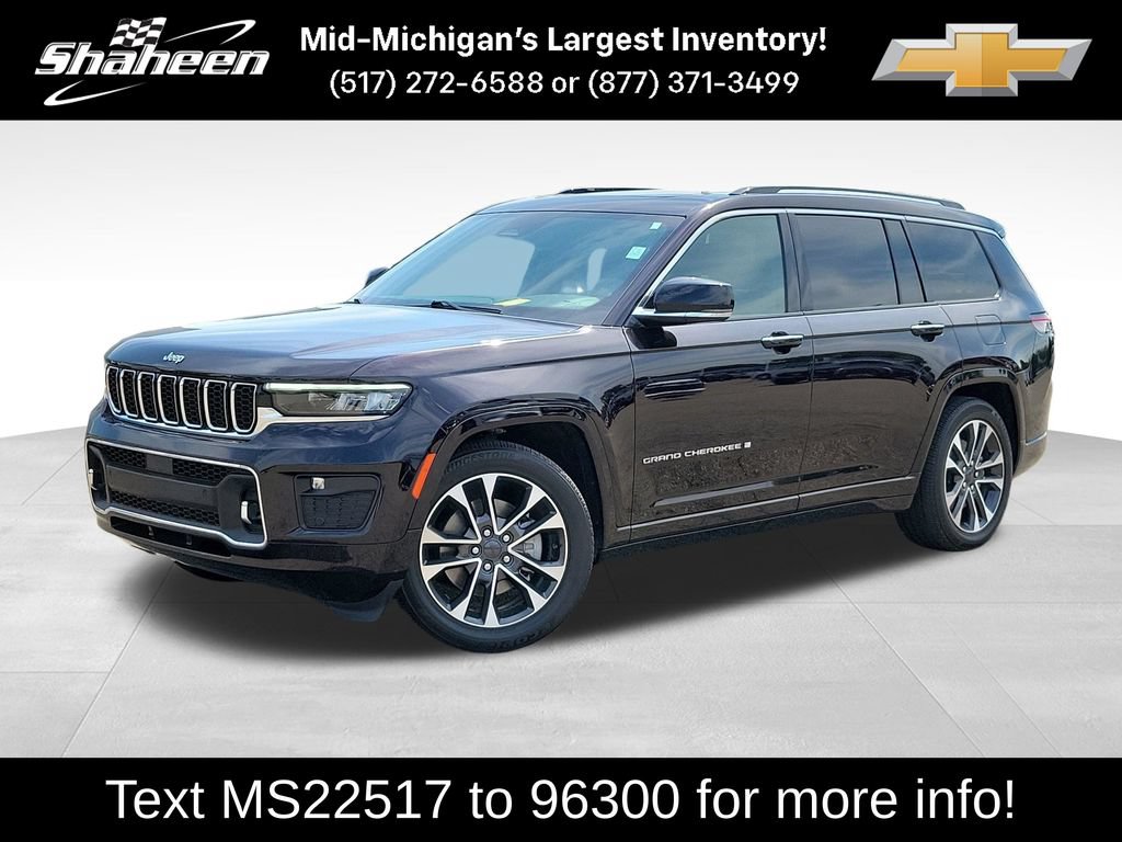 Used 2023 Jeep Grand Cherokee L Overland AWD/4WD 360° Tour