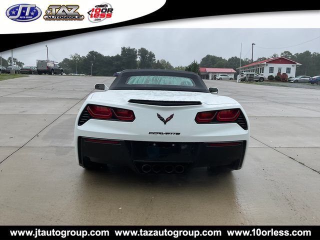 Used 2019 Chevrolet Corvette Stingray Convertible w/ Carbon Flash Badge Package RWD image 2