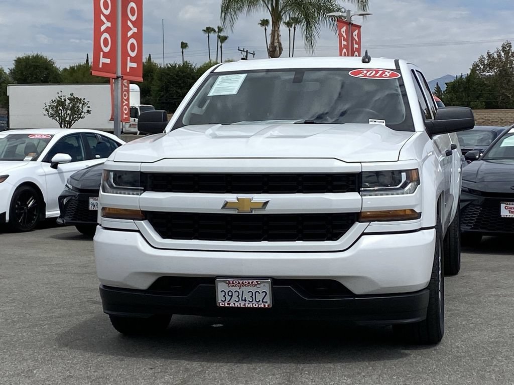 Used 2018 Chevrolet Silverado 1500 Custom w/ Custom Convenience Package RWD image 43