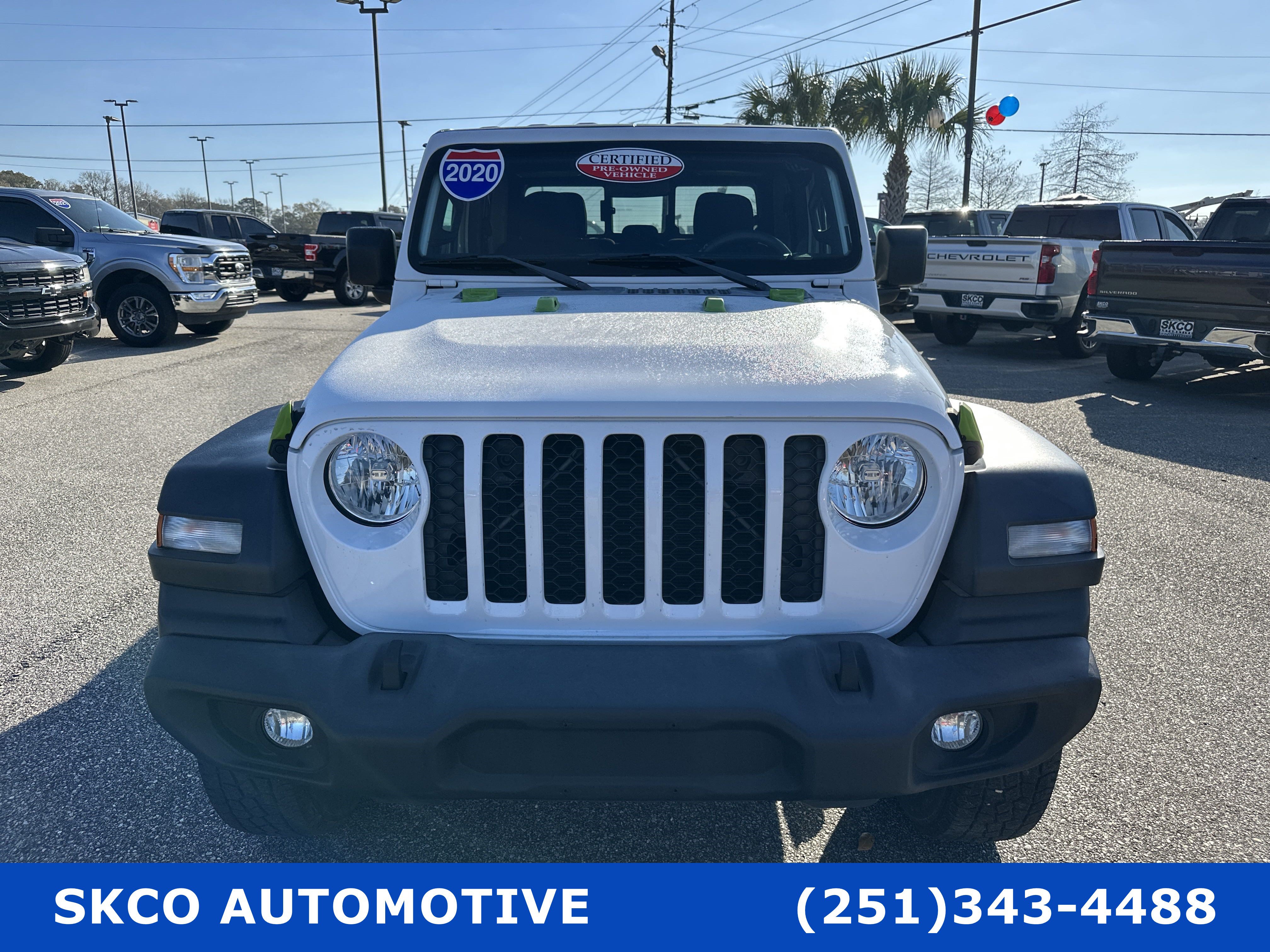Used 2020 Jeep Gladiator Sport w/ Quick Order Package 24S AWD/4WD image 8