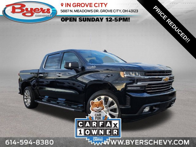Used 2020 Chevrolet Silverado 1500 High Country w/ Technology Package AWD/4WD 360° Tour