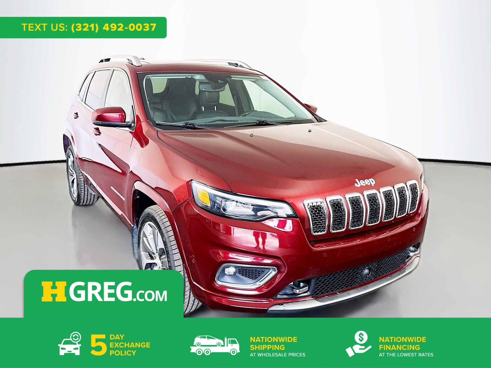 Used 2019 Jeep Cherokee Overland w/ Technology Group image 1