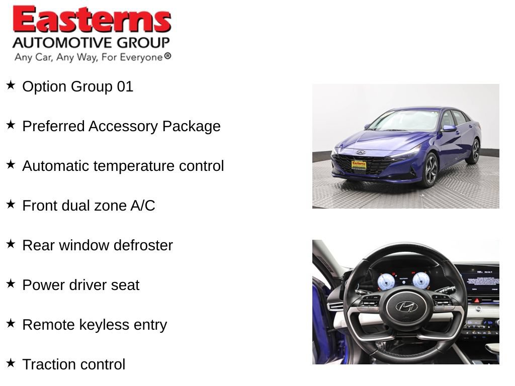 Used 2023 Hyundai Elantra Limited w/ Preferred Accessory Package FWD image 11