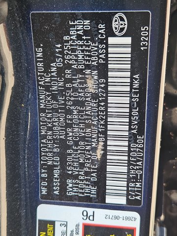 Used 2014 Toyota Camry LE image 15